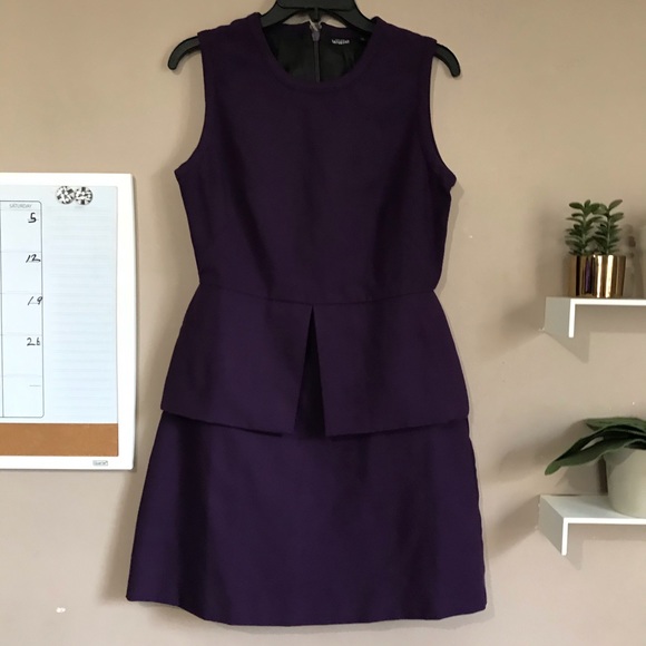 kate spade Dresses & Skirts - Kate Spade Saturday Dress Plum Short Sleeve Pocket